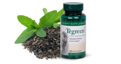 Tegreen – Supliment alimentar cu extract de ceai verde – 30 capsule 2